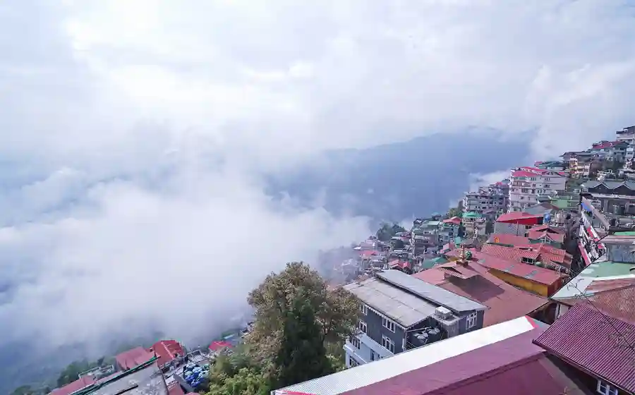 Kanchan Jangha View From Sher Bengal Darjeeling